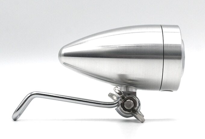 Two Kickstarters give high tech bike headlights the retro treatment